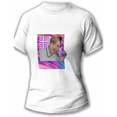 Футболка размер L, белый