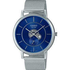 Наручные часы CASIO Collection MTP-B130M-2A, серебряный, синий