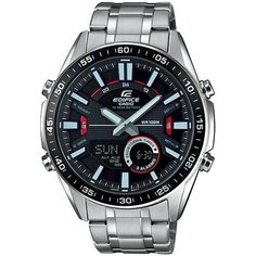 Наручные часы CASIO Edifice 30007, черный, серебряный