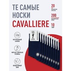 Носки RuSocks, 10 пар, размер 25, синий