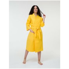 Халат BIO-TEXTILES, размер 48-50, желтый