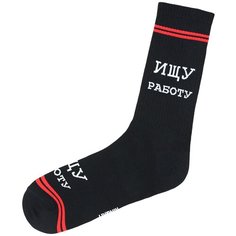 Носки Kingkit, размер 36-41, серый, черный, красный