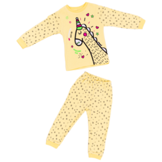 Пижама Miniland, размер 80, желтый