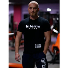 Футболка Inferno Style, размер 2XL, черный