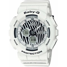 Наручные часы CASIO Baby-G, белый, мультиколор
