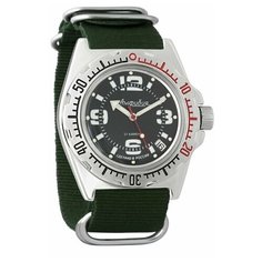 Наручные часы Восток Амфибия, зеленый