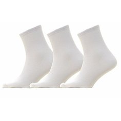 Носки Karmen, 3 пары, 3 уп., размер 2-M (38-40), белый Кармен