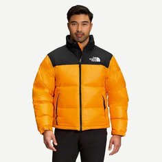 Пуховик The North Face, размер L (50-52), оранжевый