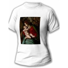 Футболка размер S, белый