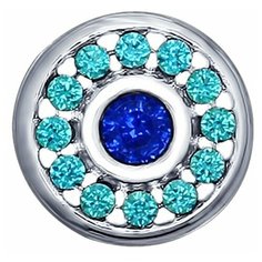 Подвеска SOKOLOV подвеска из серебра 94031968, серебро, 925 проба, родирование, фианит Dragomarket