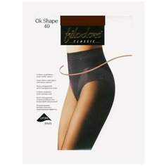 Колготки Filodoro Ok Shape, 40 den, размер 4, коричневый Filodoro®