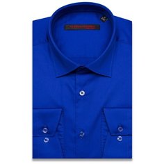 Рубашка ALESSANDRO MILANO, размер (46)S, синий