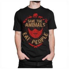 Футболка DreamShirts Studio, размер 2XL, черный