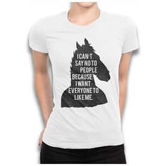 Футболка DS Apparel, размер XL, белый