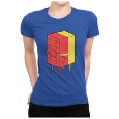 Футболка DreamShirts Studio, размер XS, синий