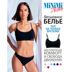 Топ MiNiMi, размер 48/50 (L/XL), черный