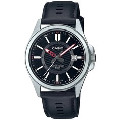 Наручные часы CASIO Collection MTP-E700L-1E, черный, серебряный