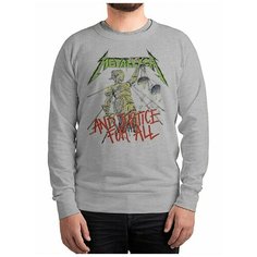 Свитшот DreamShirts Studio, размер 3XL, серый