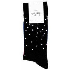 Носки Happy Socks, размер 36-40, белый, черный