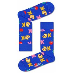 Носки Happy Socks, размер 25, синий, мультиколор