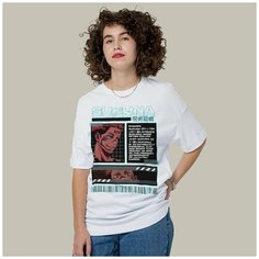 Футболка размер L, белый