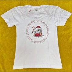 Футболка размер М, белый