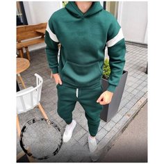 Спортивный костюм Jools Fashion , размер 54 , зеленый