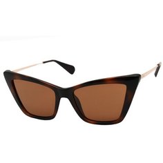 Солнцезащитные очки Max & Co. MO0057/S, бежевый, черный