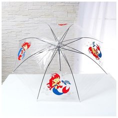 Зонт-трость Funny toys, бесцветный