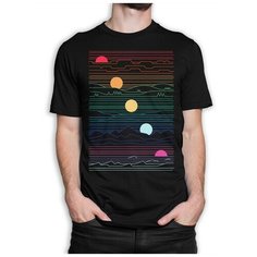 Футболка DS Apparel, размер L, черный