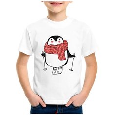 Футболка CoolPodarok, размер 22, белый