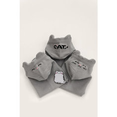 Носки Berchelli, 3 пары, размер 36-38, серый