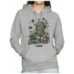 Худи DreamShirts Studio, размер 54, серый