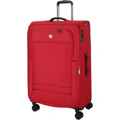 Умный чемодан Torber T1901L-Red, 85 л, размер L, красный