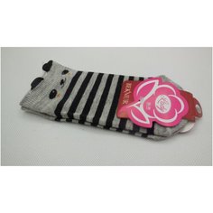 Носки BEKNUR 4 пары, размер 14, серый