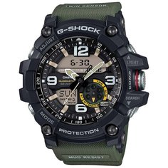 Наручные часы CASIO G-Shock GG-1000-1A3, черный, зеленый