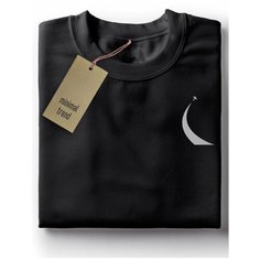 Футболка minimal trend, размер S, черный