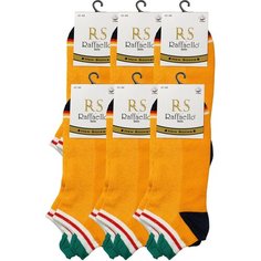 Носки Raffaello Socks, 6 пар, размер 41-44, желтый