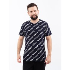 Футболка Монотекс, размер 58, черный