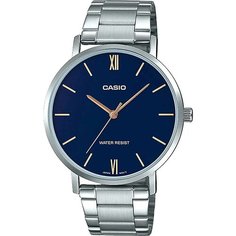 Наручные часы CASIO Collection Men, синий, серебряный