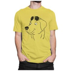 Футболка Design Heroes, размер 3XL, желтый