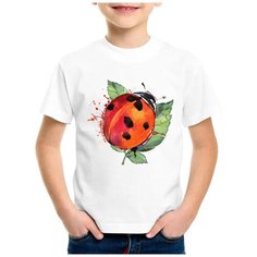 Футболка CoolPodarok, размер 22, белый