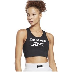 Топ Reebok Ri Bl Cotton Bralette, размер XS, черный