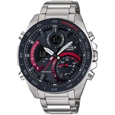 Наручные часы CASIO Edifice, серебряный, черный