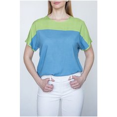 Блуза Galar, размер 44, голубой