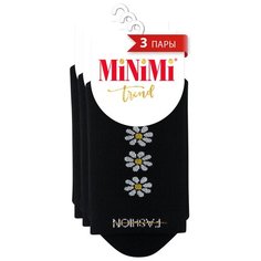 Носки MiNiMi, 3 пары, размер 39-41, черный