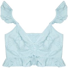 Топ GUESS, размер S, голубой