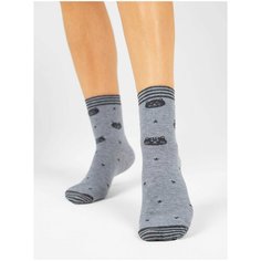 Носки Красная Ветка, размер 23-25, серый