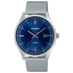 Наручные часы CASIO Collection, синий, серебряный