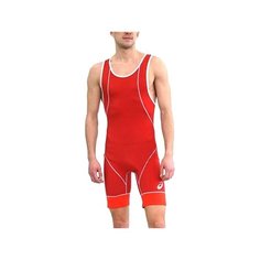 Трико ASICS Wrestling Suit, размер 4XL, красный